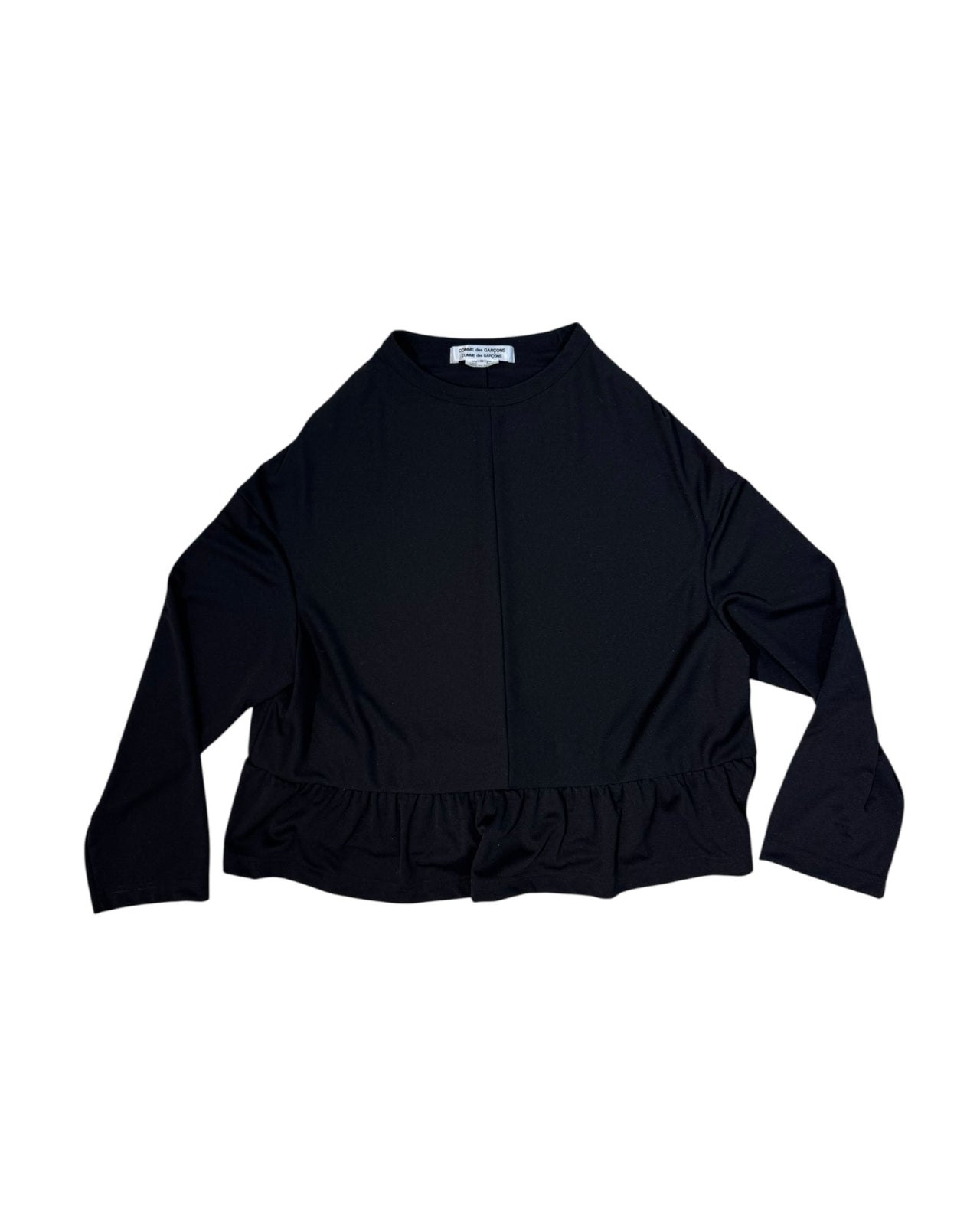 COMME des GARÇONS Peplum Top