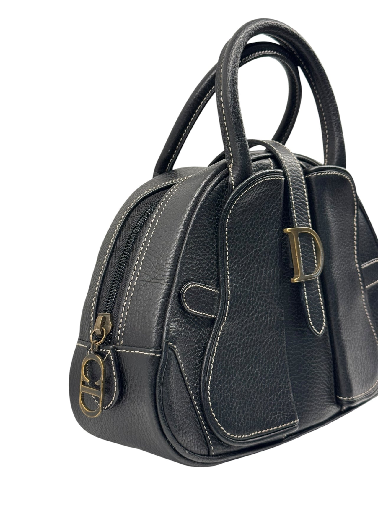 Dior Archive SS2003 Mini Double Saddle Bag