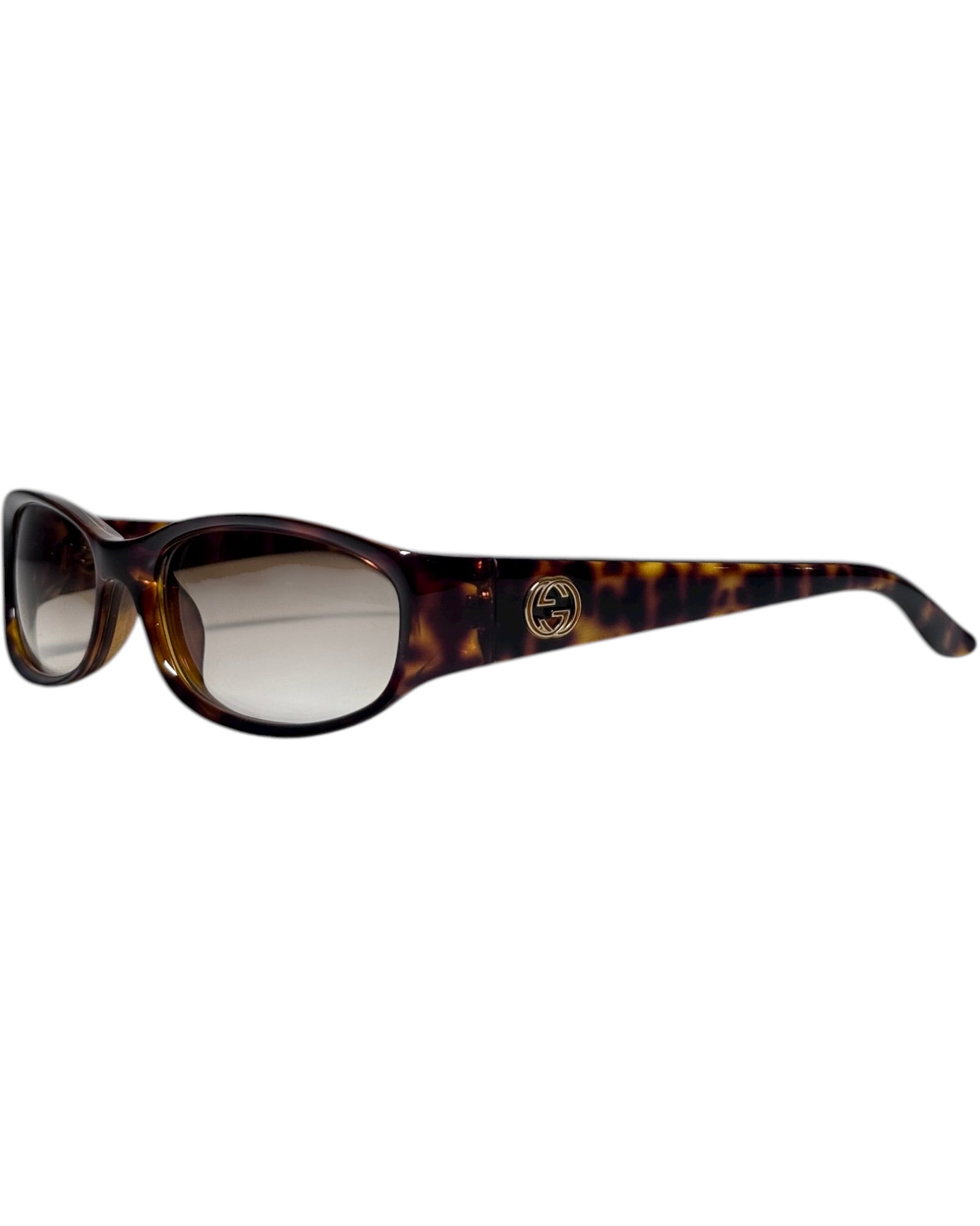 Gucci Tortoiseshell Rectangular Sunglasses – LE DEPARTMENT