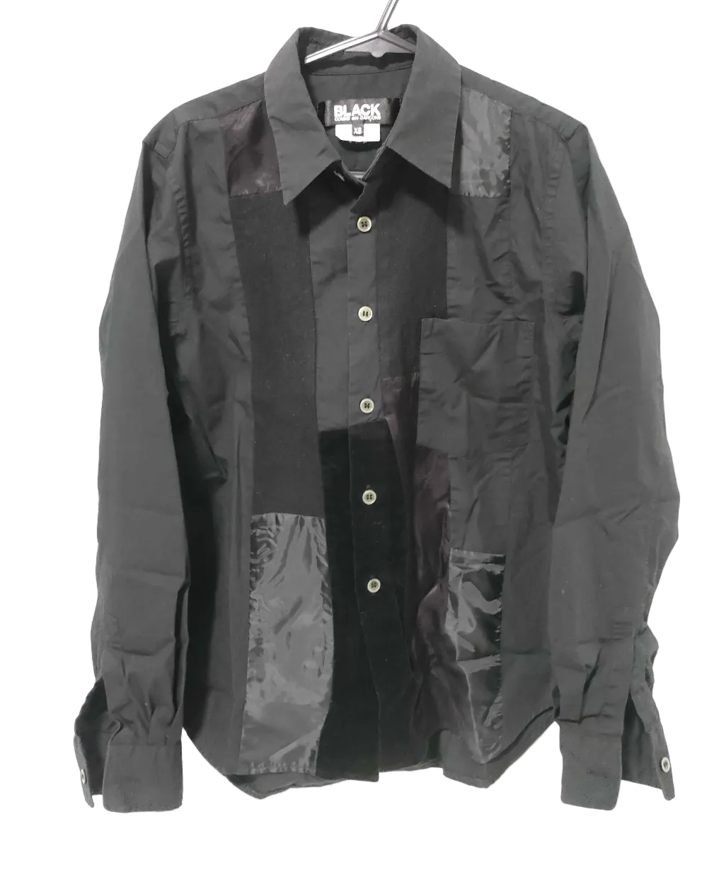 COMME des GARCONS AD2020 Patchwork Panel Shirt