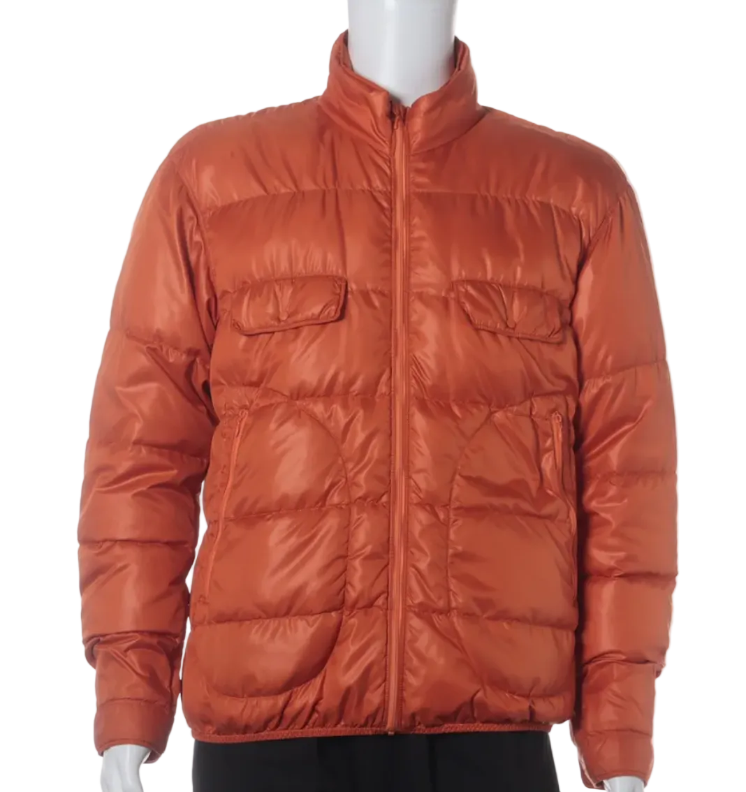 Issey Miyake Men AW 2006 Vintage Burnt Orange Down Puffer Jacket