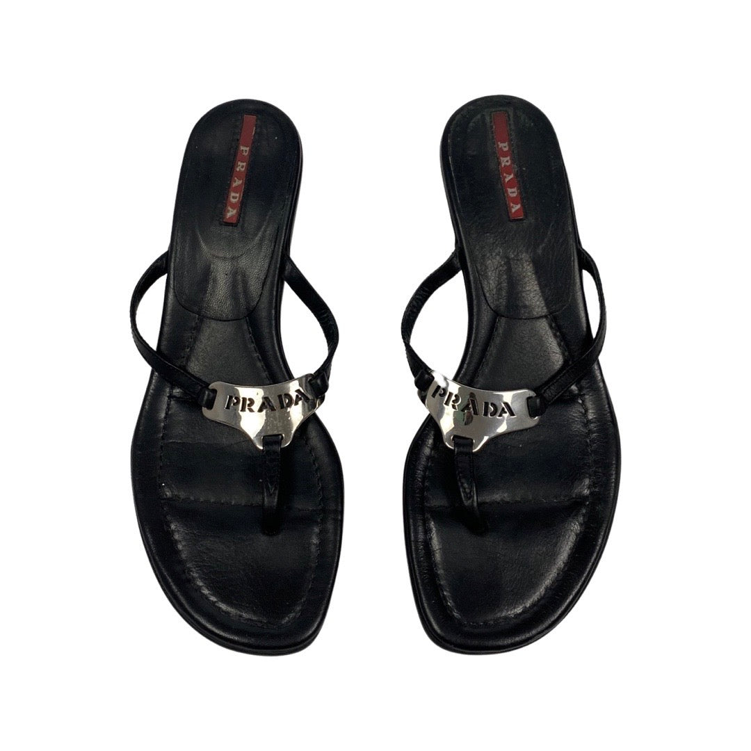 PRADA SPORT THONG SANDALS – LE DEPARTMENT