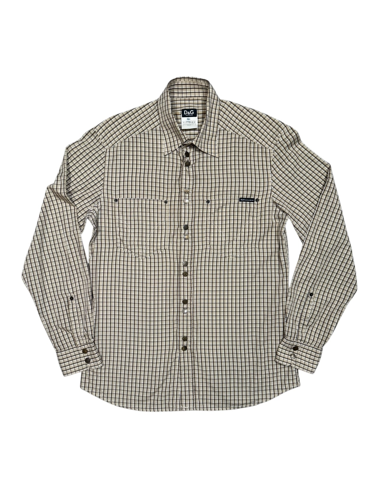 Dolce & Gabbana Plaid Shirt