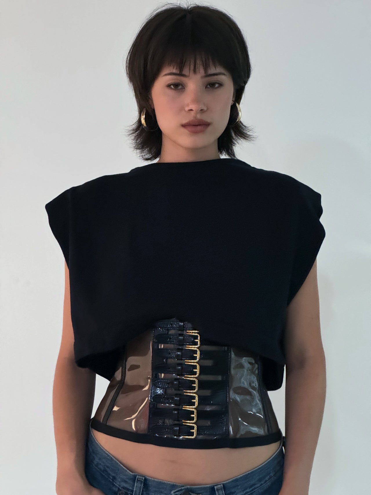 2007 Dolce & Gabbana Buckle Corset