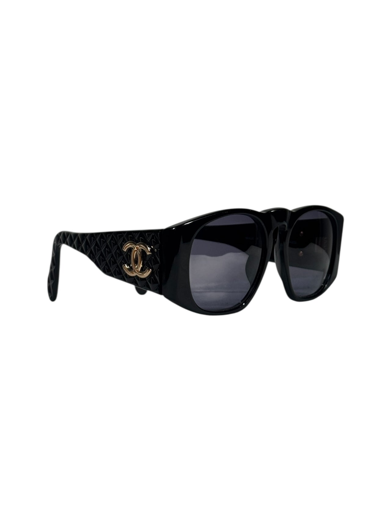 Chanel Quilted CC Shield Sunglasses
