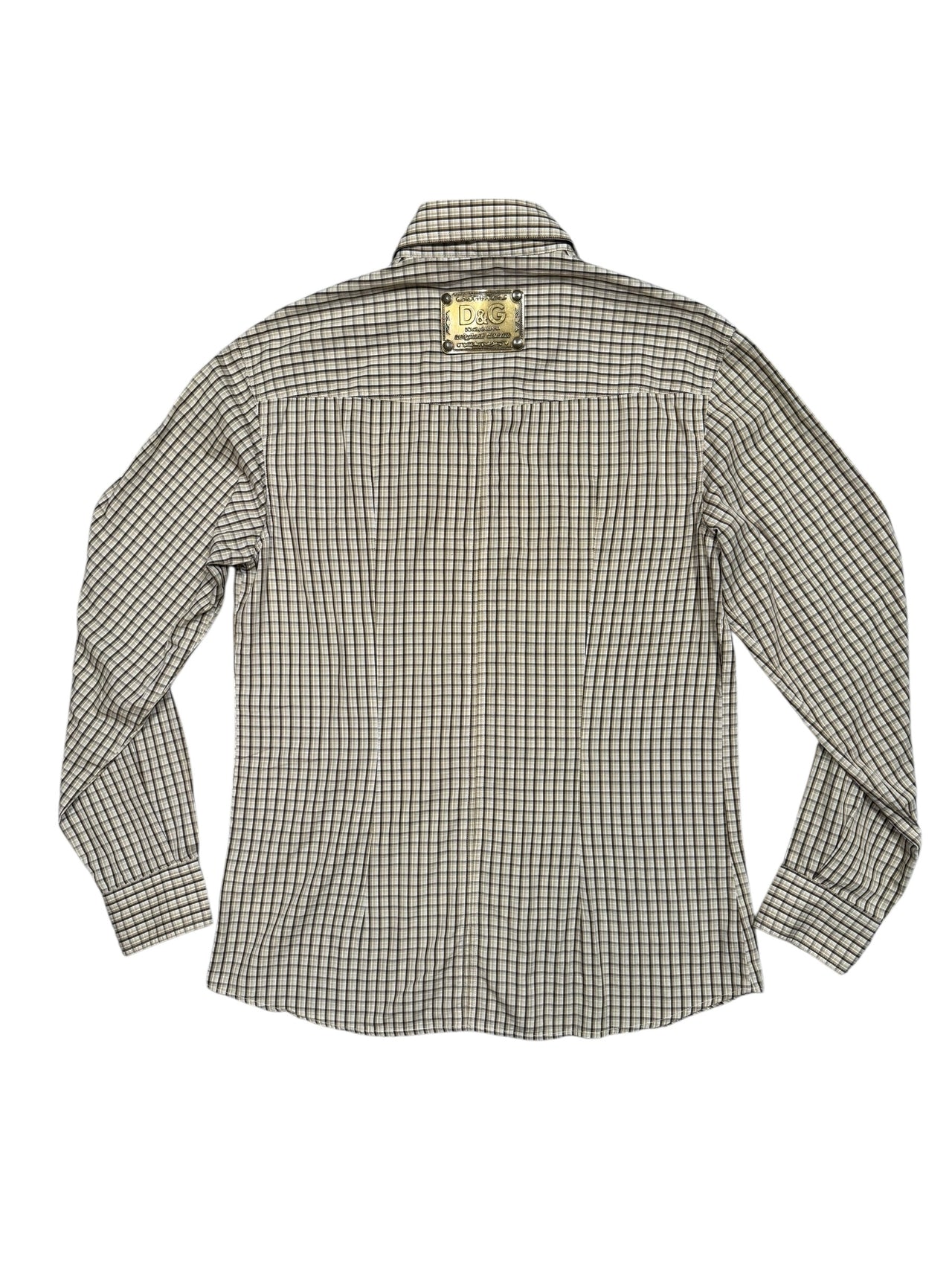 Dolce & Gabbana Plaid Shirt