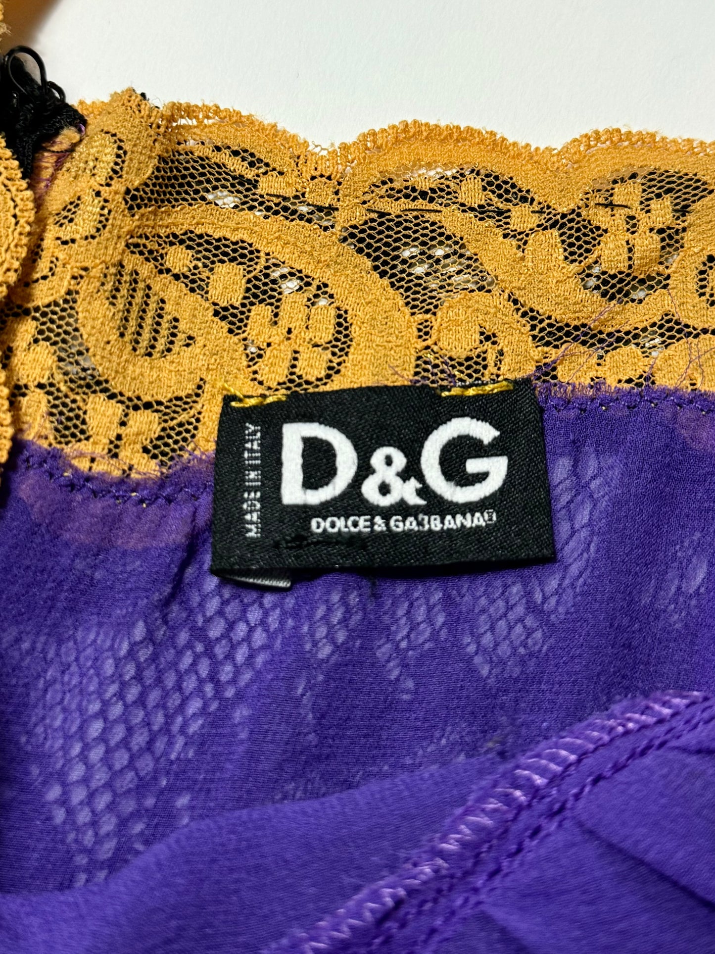 Dolce & Gabbana Lace Slip Dress
