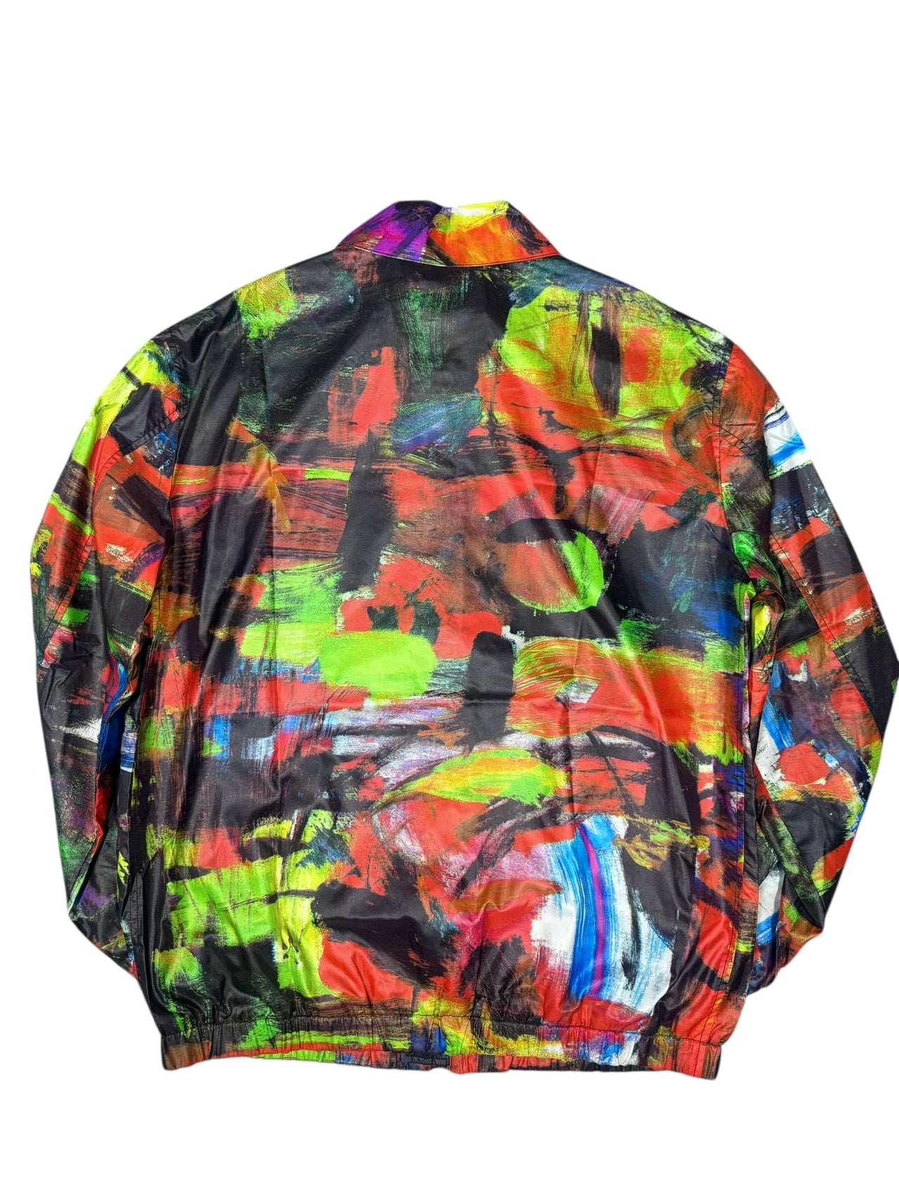 Moschino Couture! Abstract Paint Windbreaker