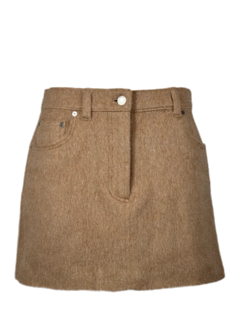 Helmut Lang Mohair Mini Skirt
