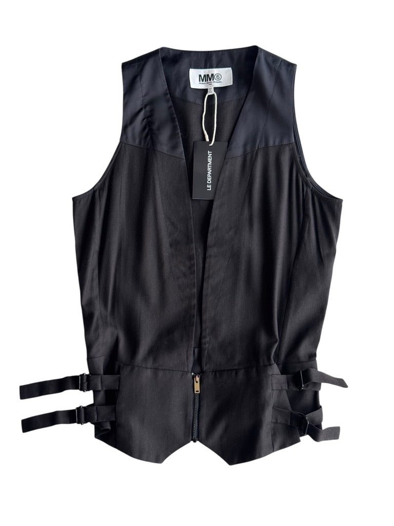 MM6 Maison Margiela Structured Zip Vest