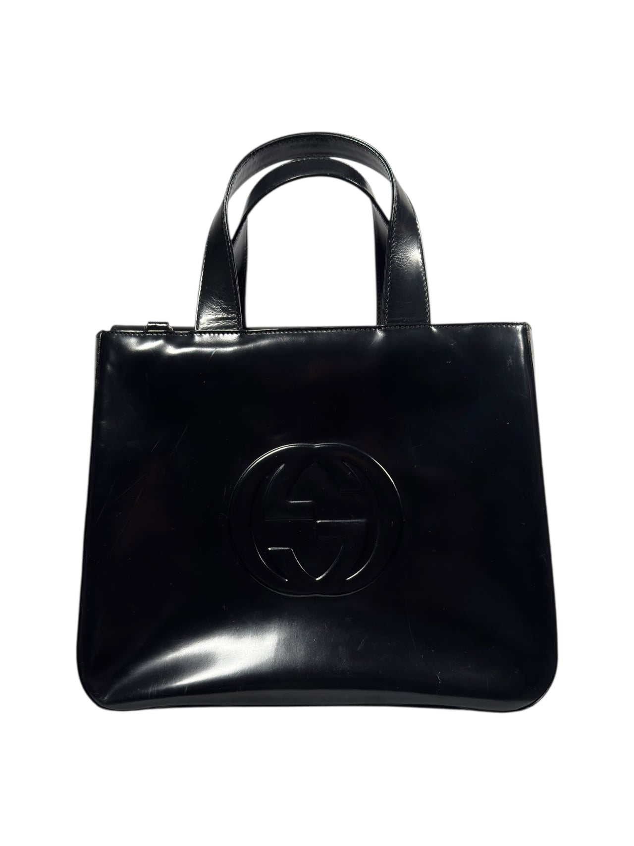 Gucci Leather Soho Top Handle Handbag