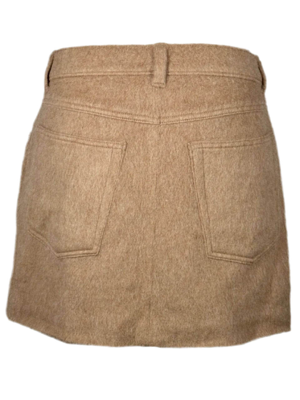 Helmut Lang Mohair Mini Skirt