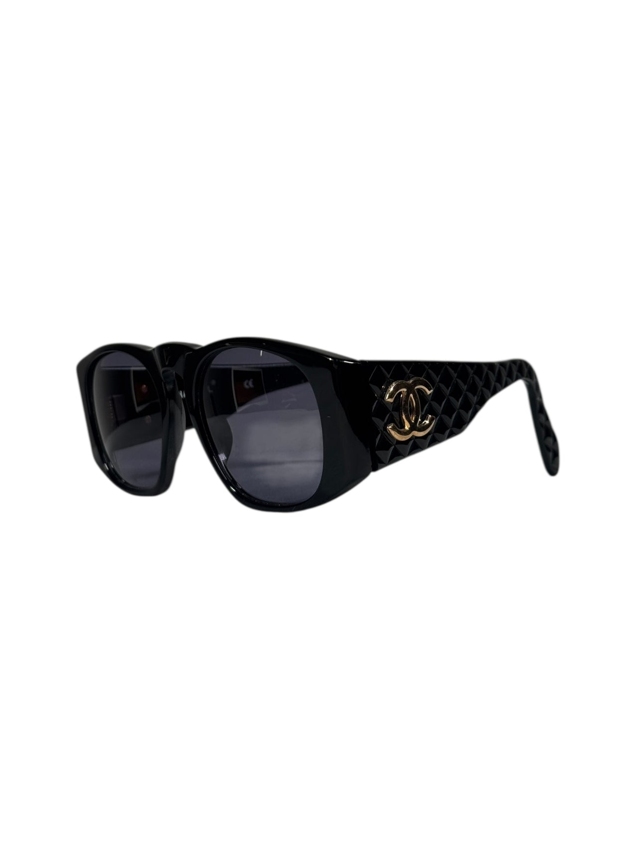 Chanel Quilted CC Shield Sunglasses