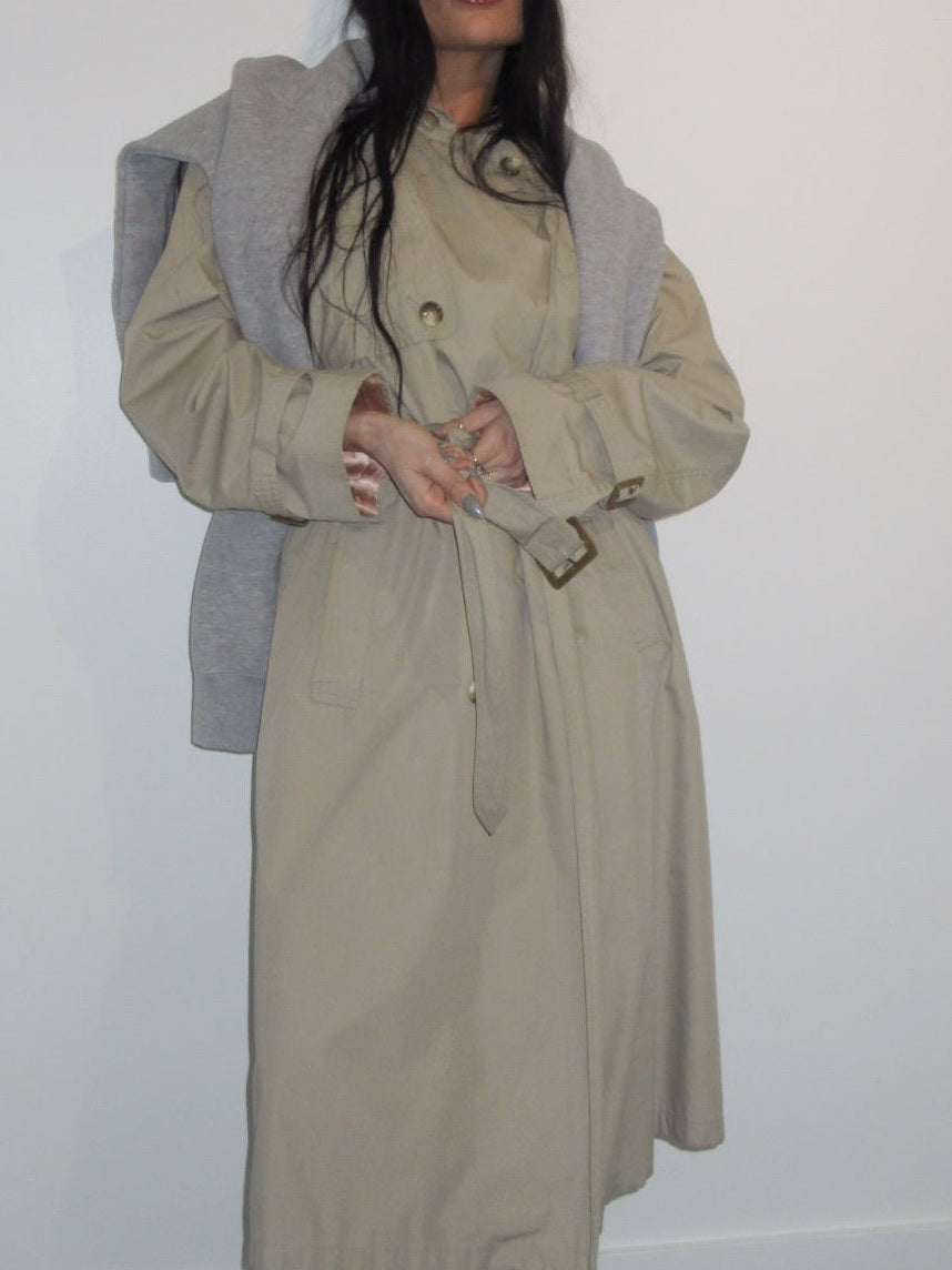 Pierre Cardin Paris Structured Trench Coat