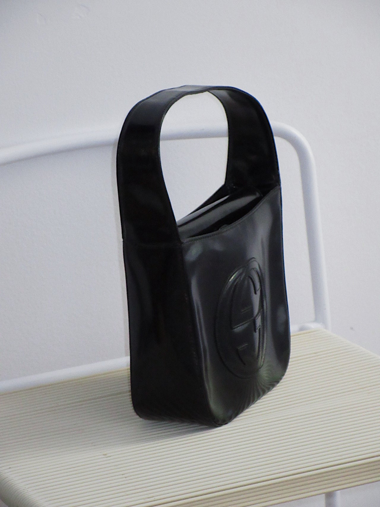 Gucci Soho Patent Leather Top Handle Bag