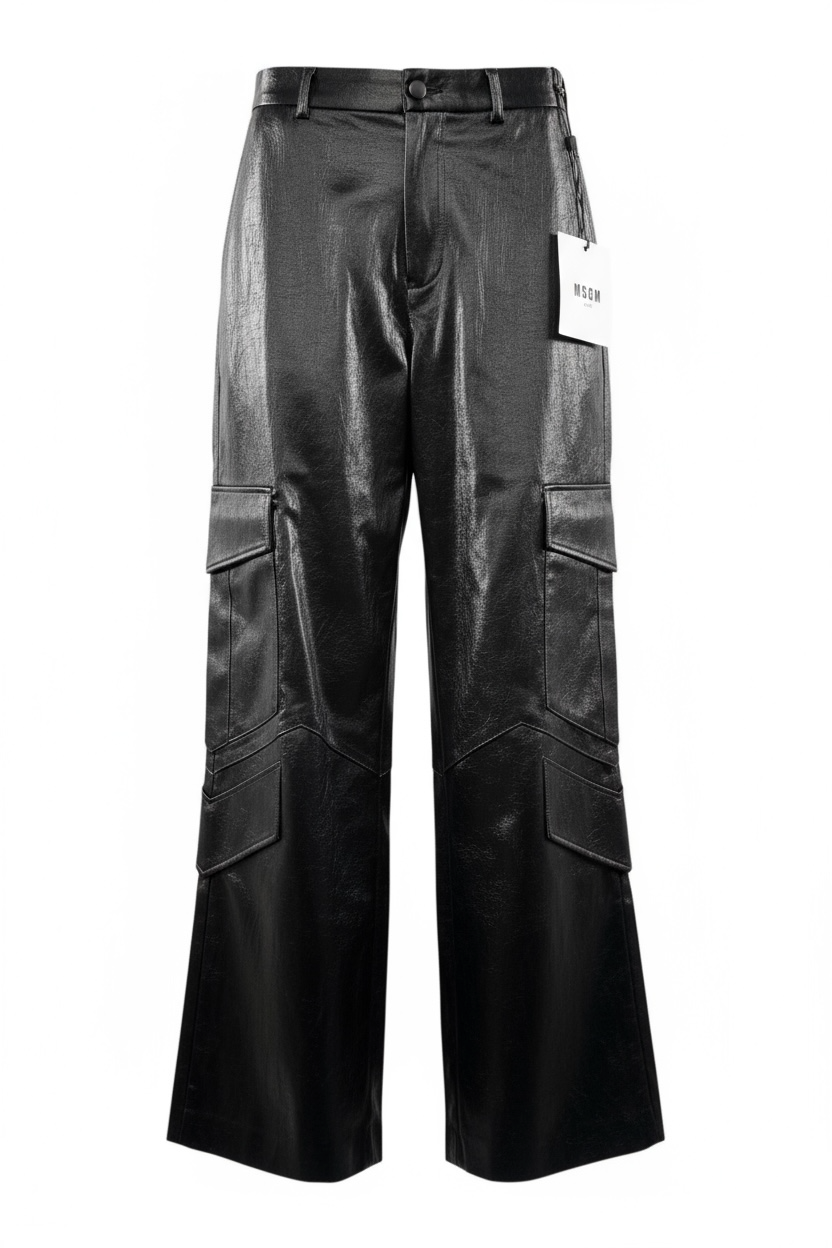 MSGM Straight Leg Cargo Trousers