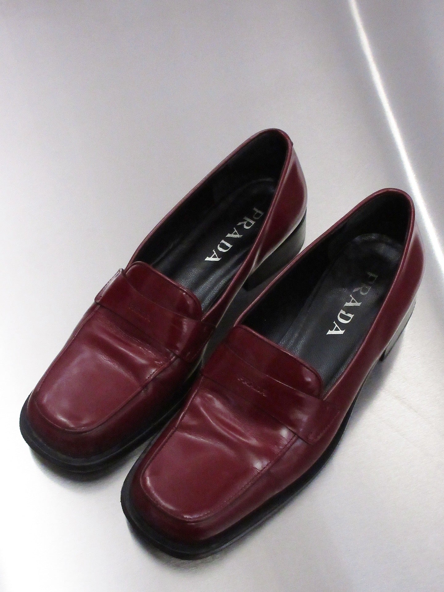 Prada Patent Leather Loafers – LE DEPARTMENT