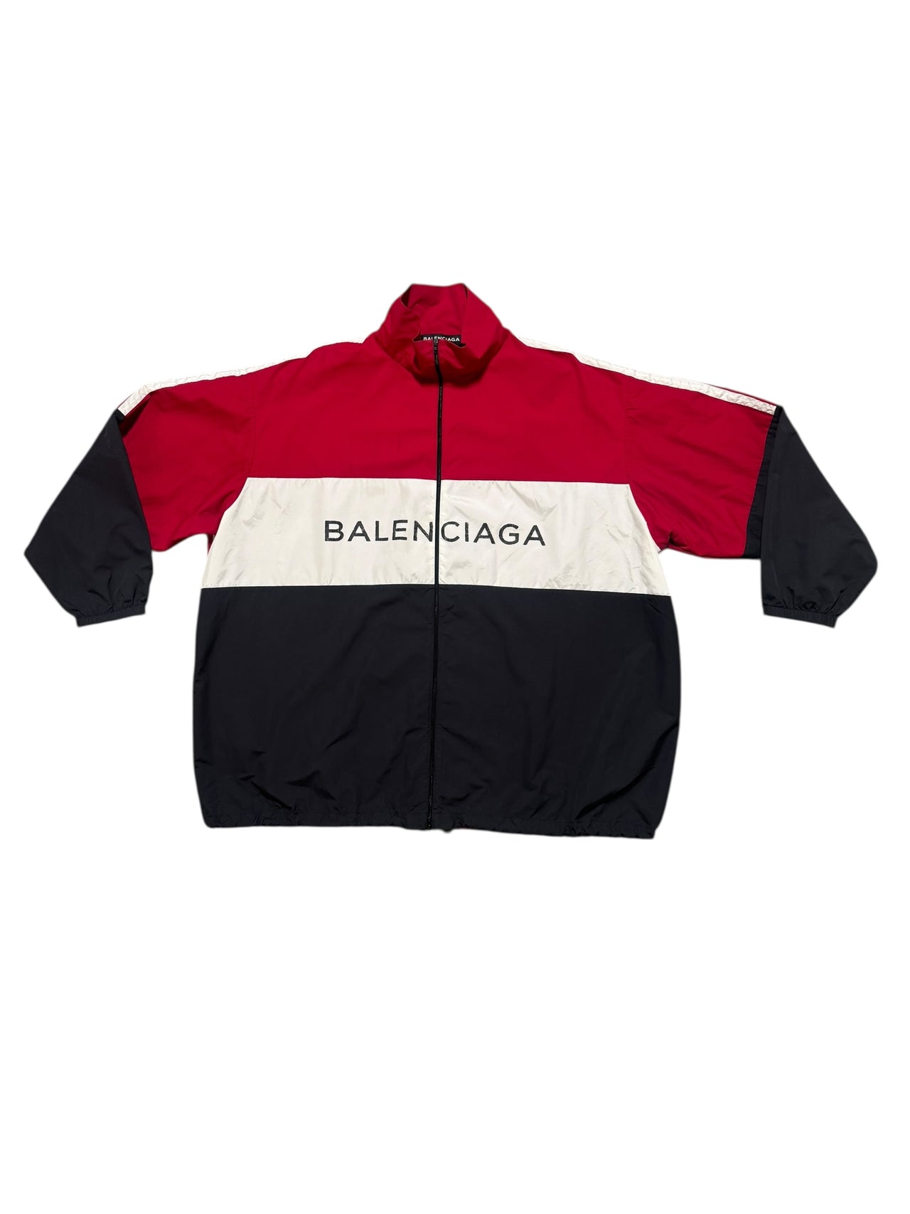 Balenciaga Logo Colorblock Windbreaker