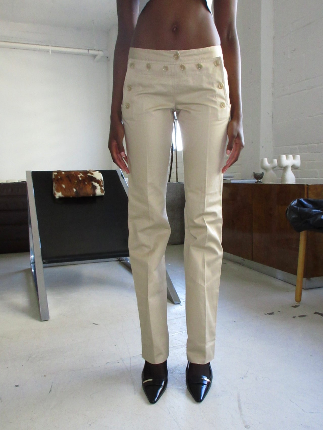 Dolce & Gabbana Lace Up Pants