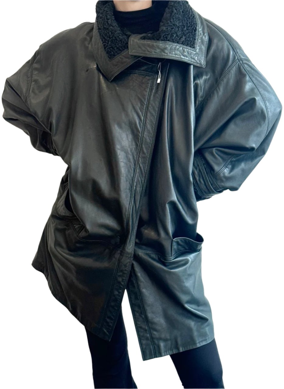 Vintage Lambskin/Shearling Mix Jacket