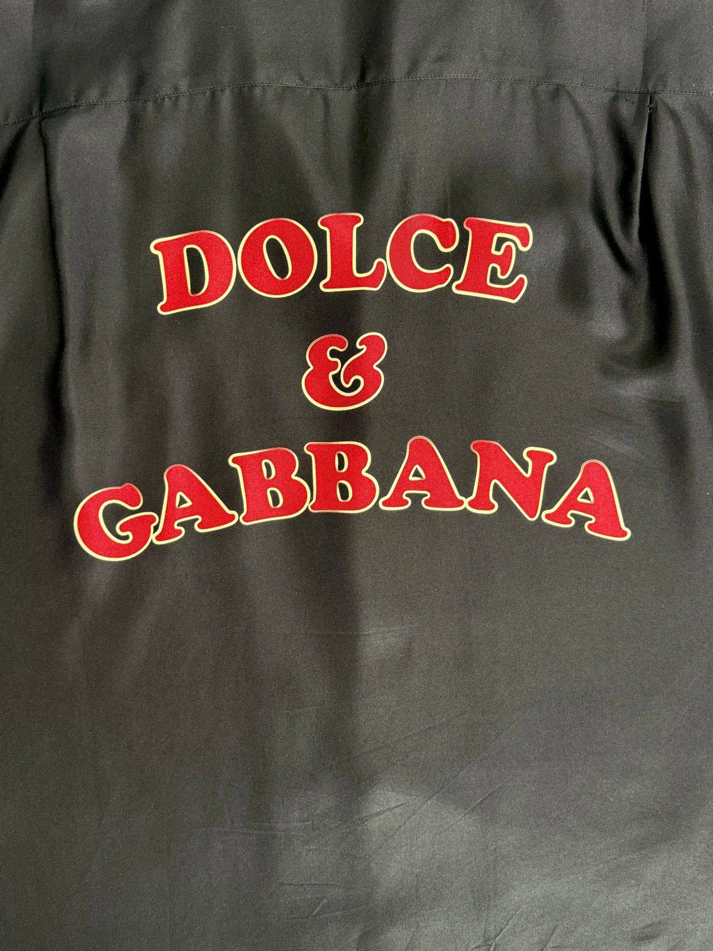 Dolce & Gabbana Silk Hawaii Pin Up Shirt