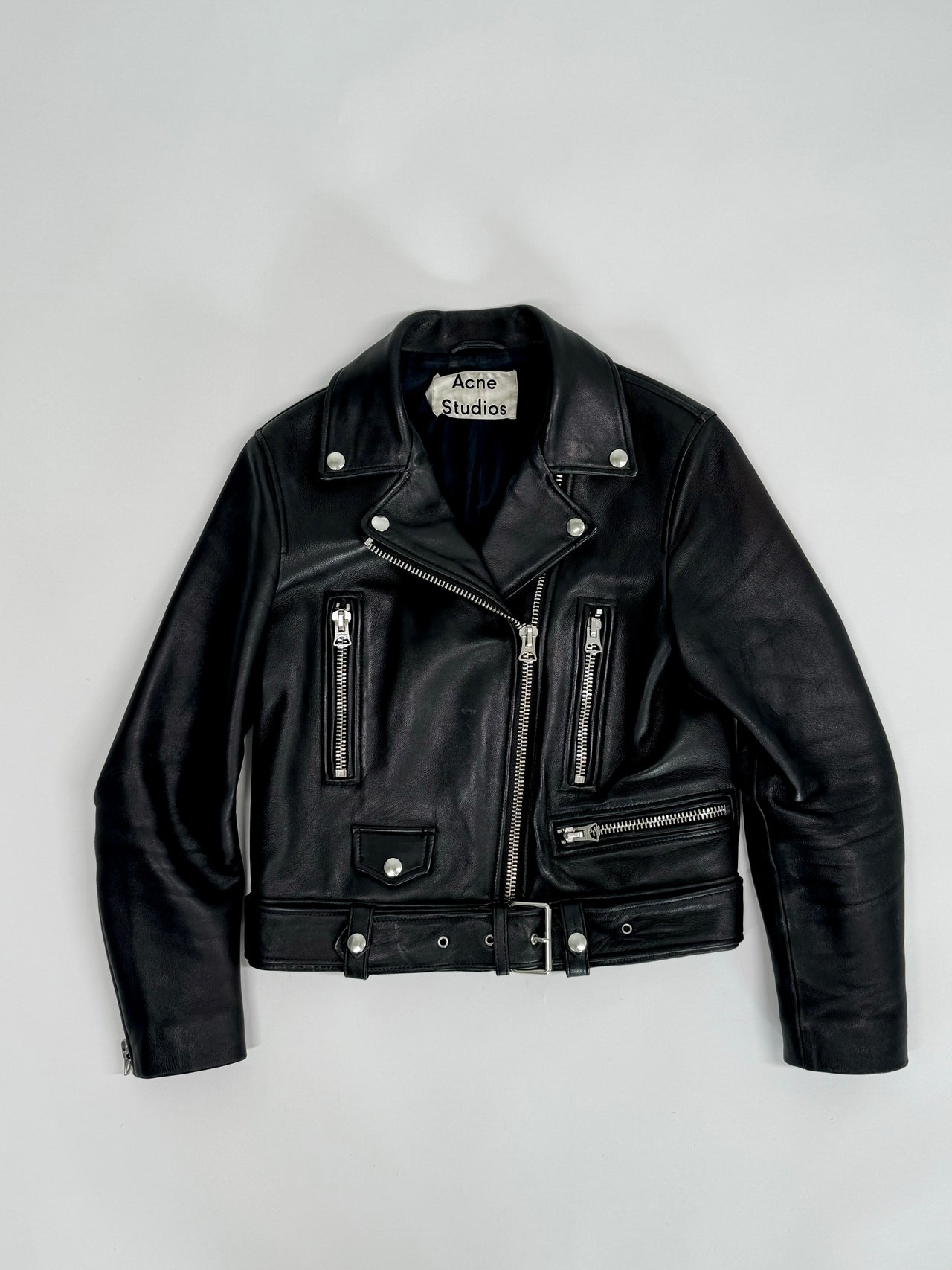 Acne Studios Zipped Biker Jacket