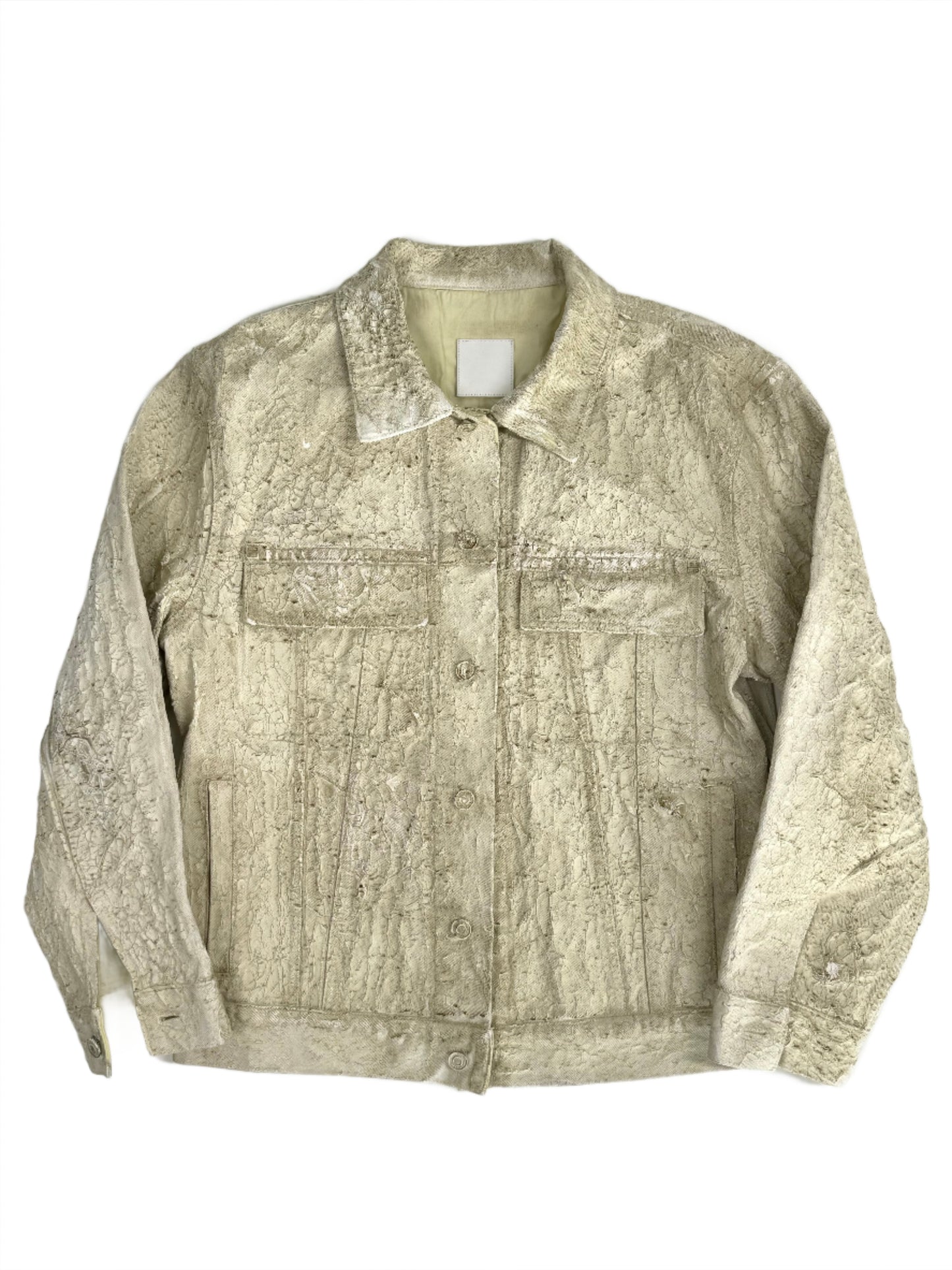 Givenchy SS21 Limited Edition Croc Painted Jacket