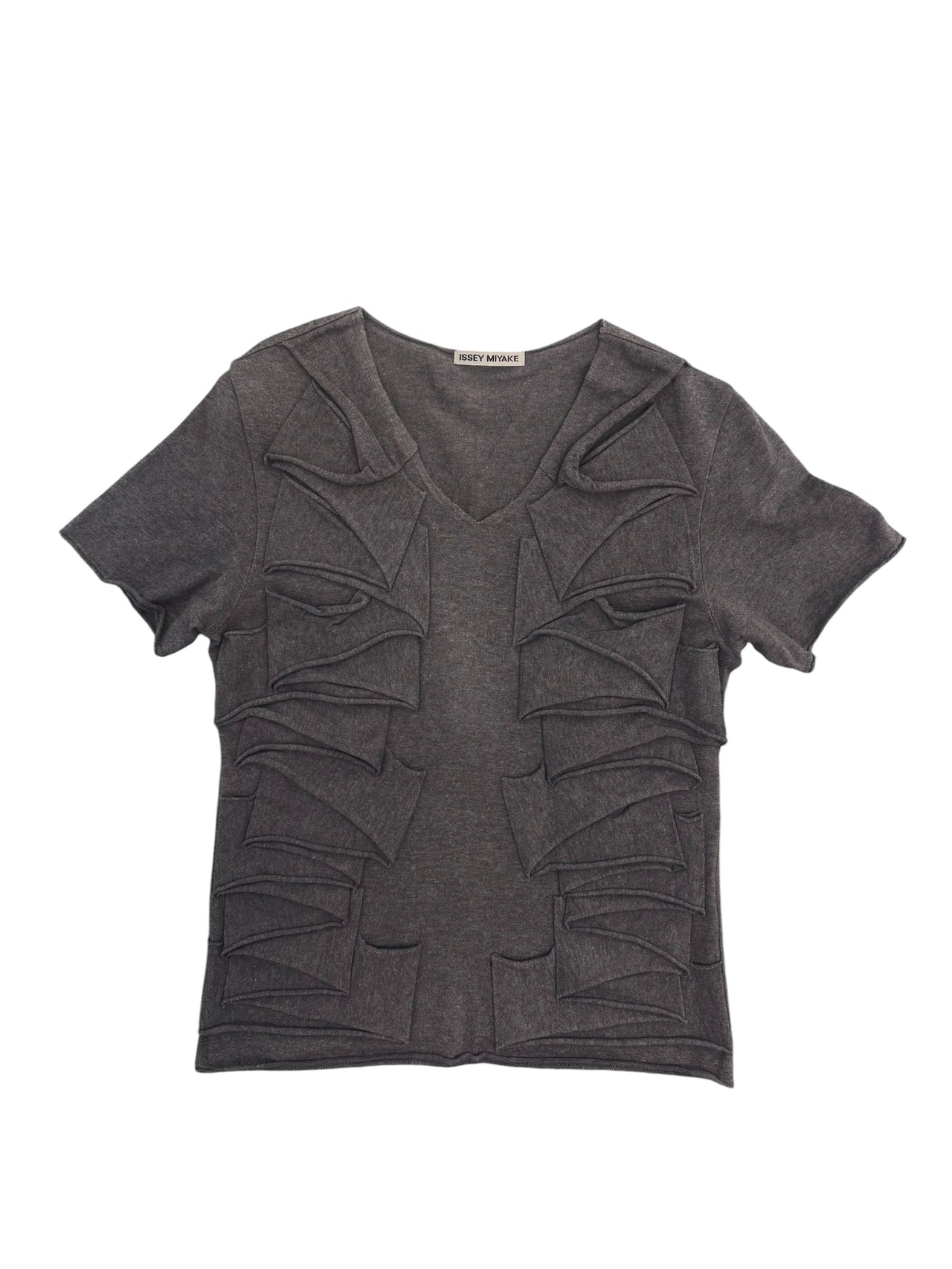 Issey Miyake Textured Panel Top
