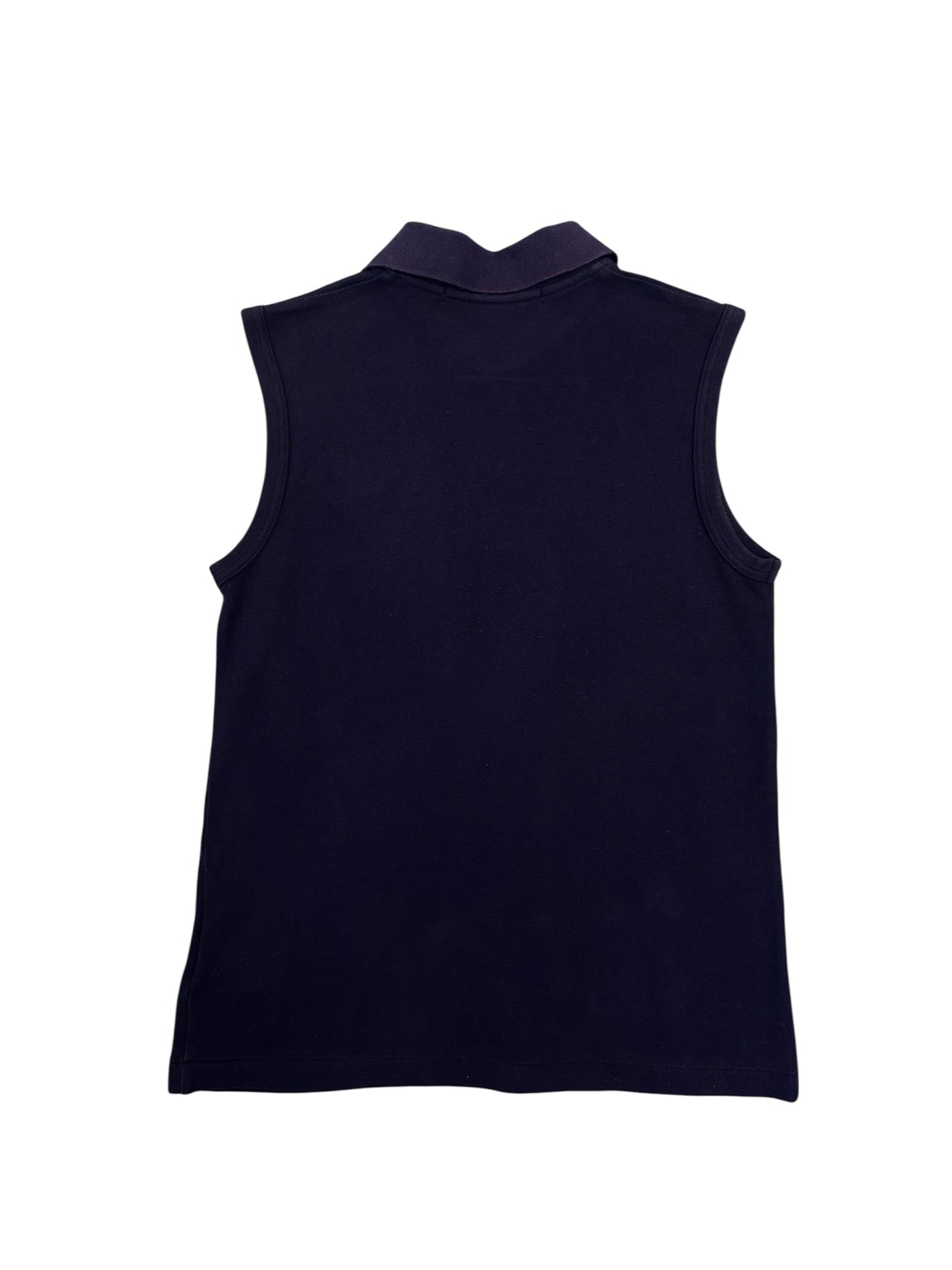 COMME des GARÇONS A/D 2004 CdG Logo Sleeveless Polo Top