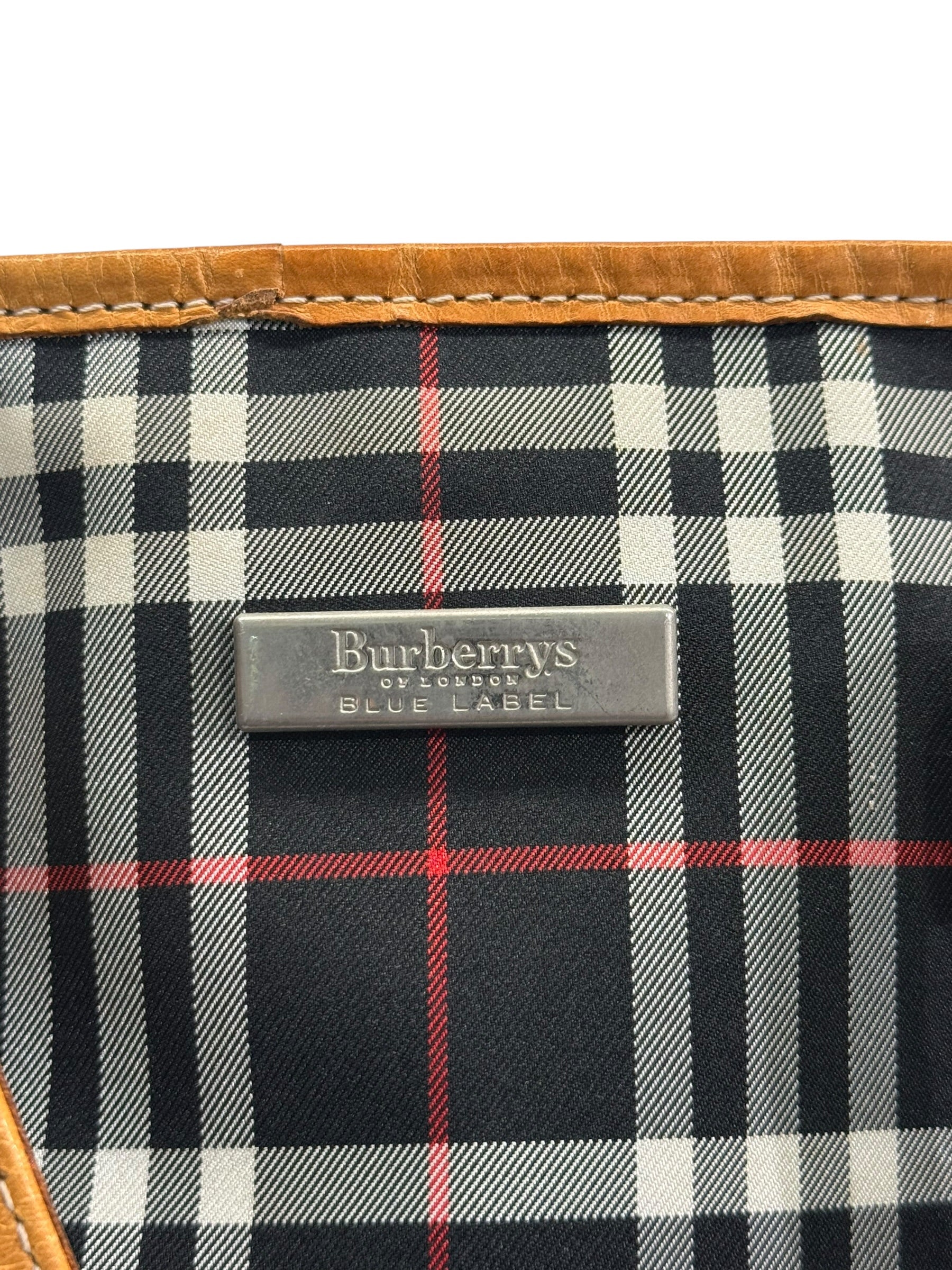Burberry Blue Label Novacheck Nylon Tote – LE DEPARTMENT