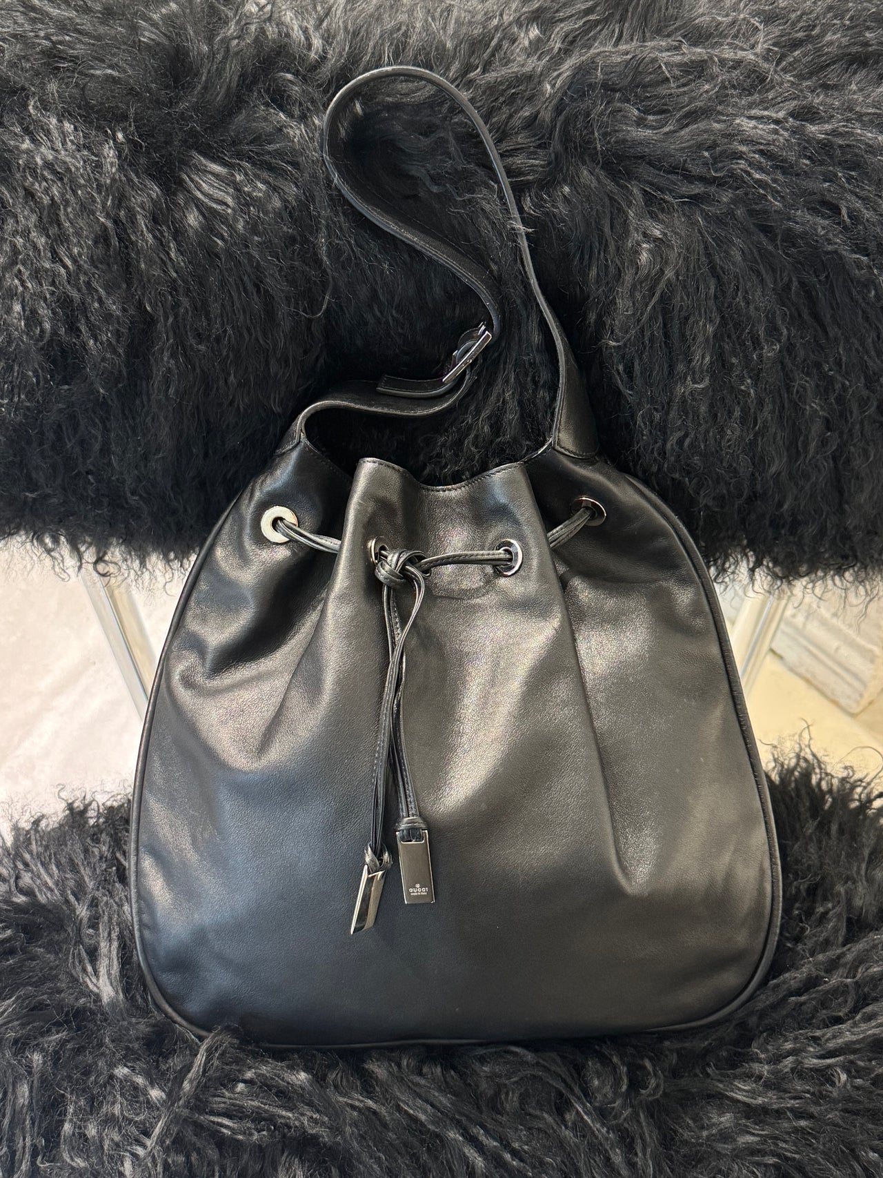 Gucci By Tom Ford Drawstring Bag