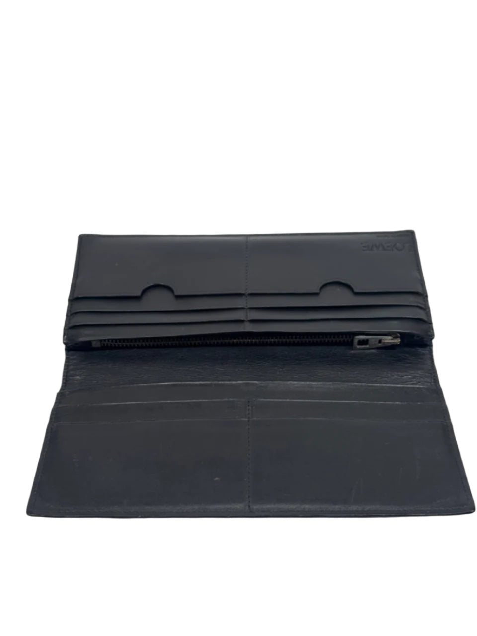 【美品】LOEWE 本革 長財布LONG HORIZONTAL WALLET LOEWE メンズ 長財布 ロング ホリゾンタル ウォレット