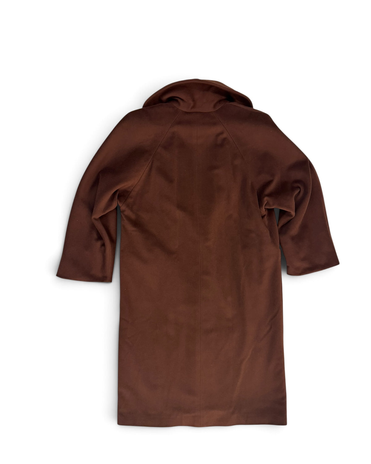 Prada Late-1990s Wool-Cashmere Shawl Collar Cocoon Coat