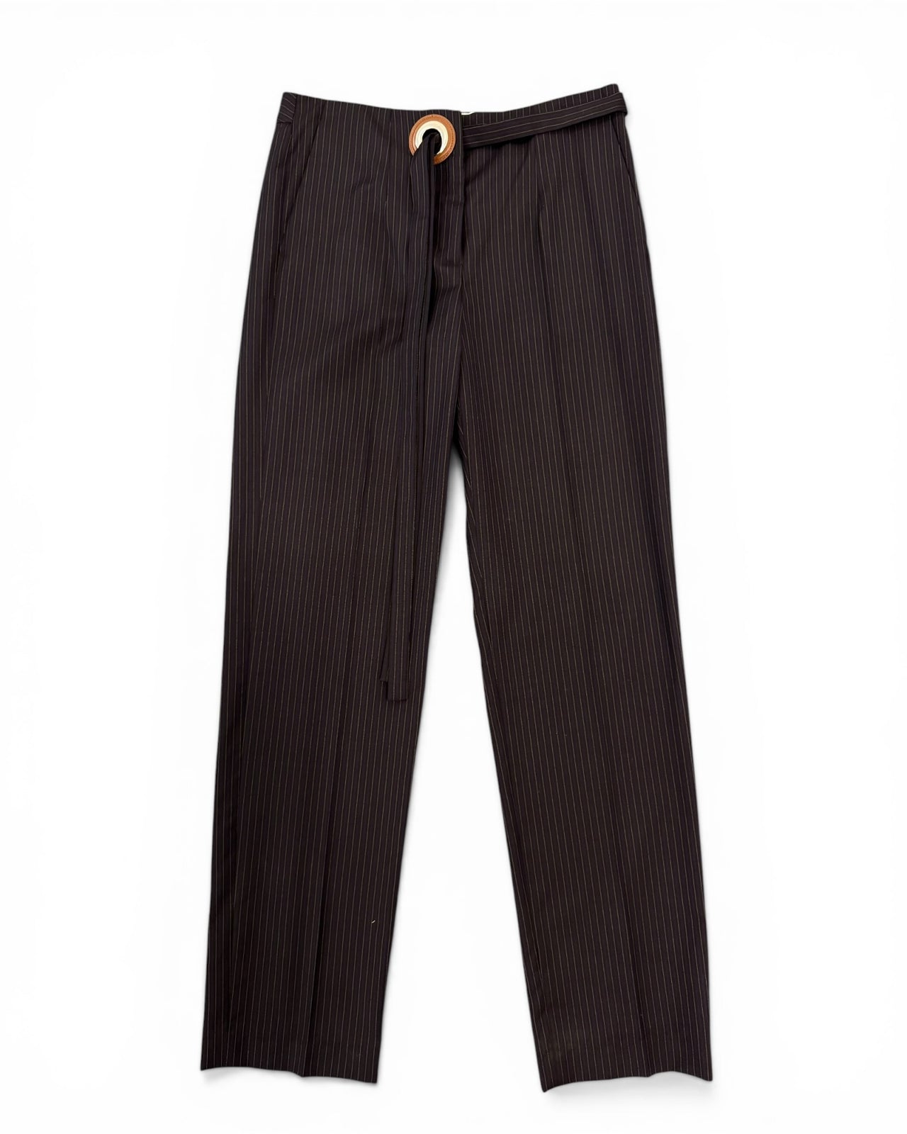 Maison Margiela Archive Pinstripe Wrap Trousers