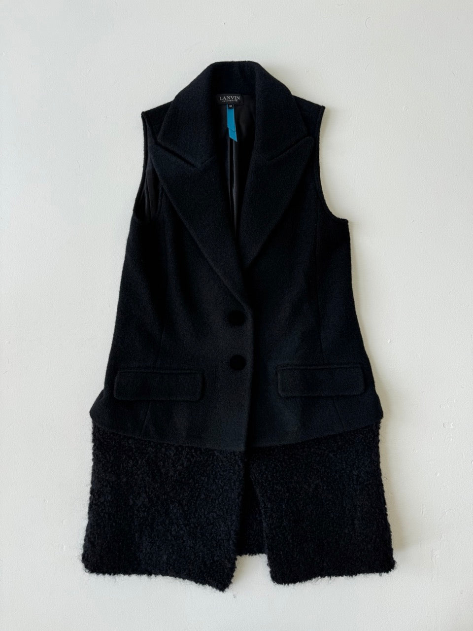 Lanvin Wool & Mohair Vest