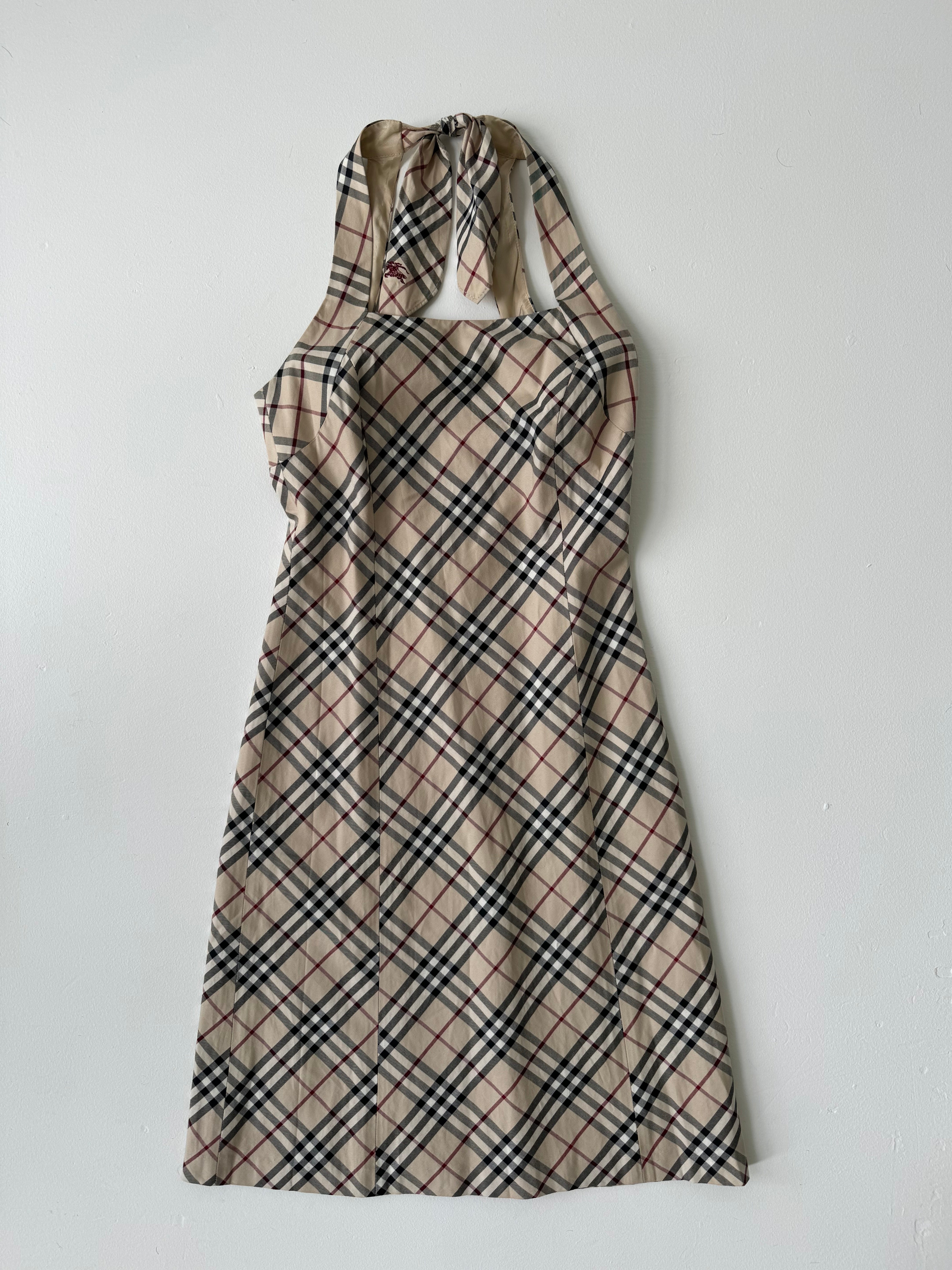 ワンピース BURBERRY ARCHIVE NOVA CHECK KNIT DRESS $_12.JPG?set_id=880000500F