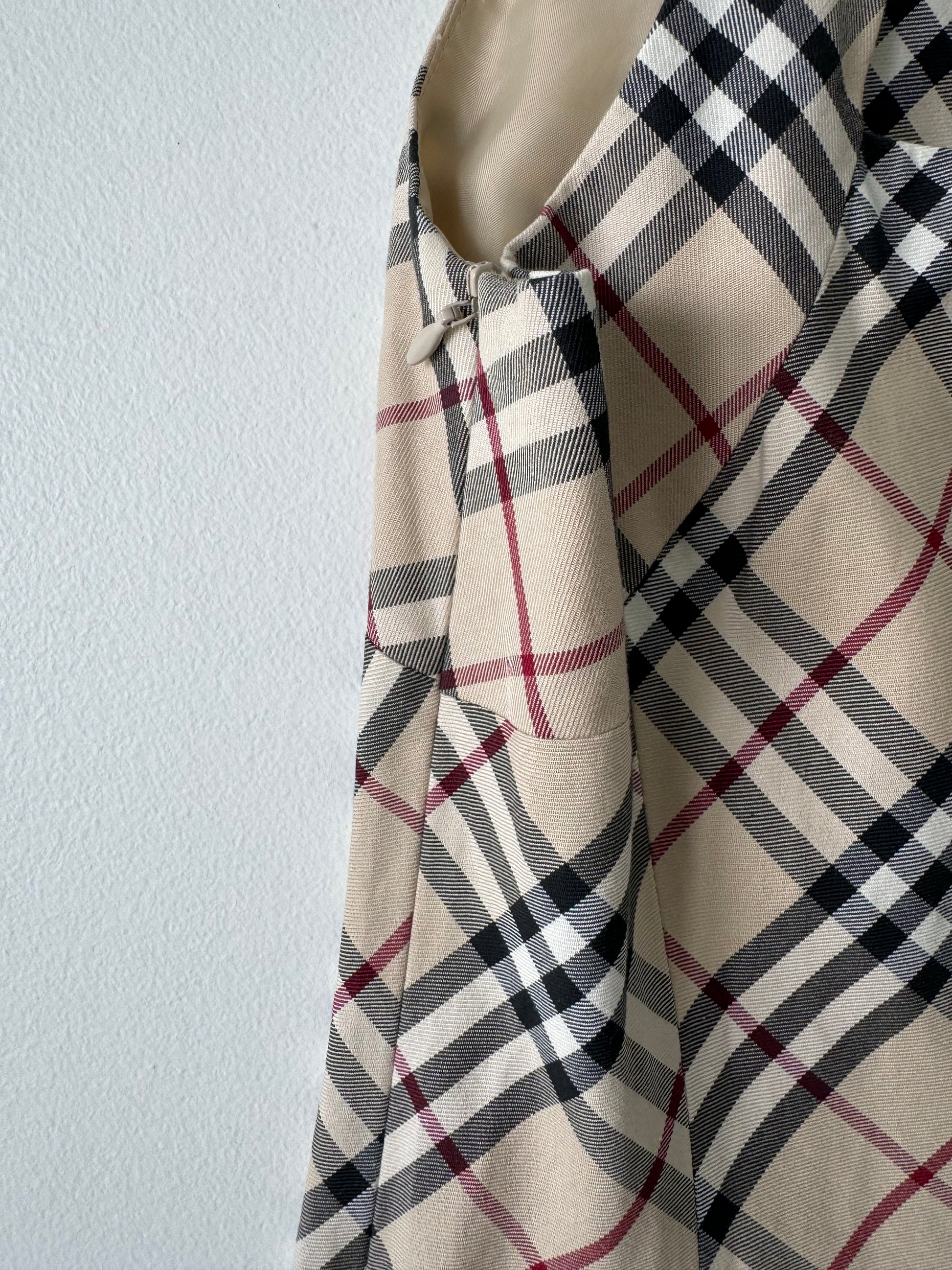 Burberry Nova Check Halter Dress LE DEPARTMENT Burberry Nova Check Halter Dress LE DEPARTMENT