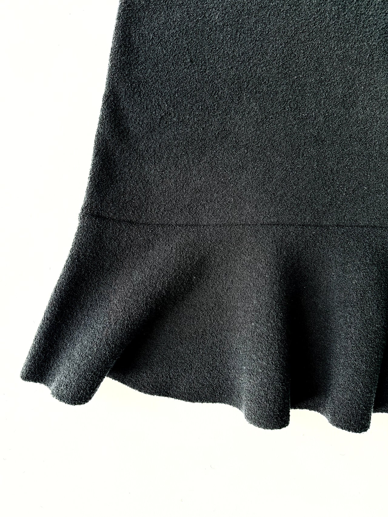 Balenciaga Silk Blend Ruffle Dress