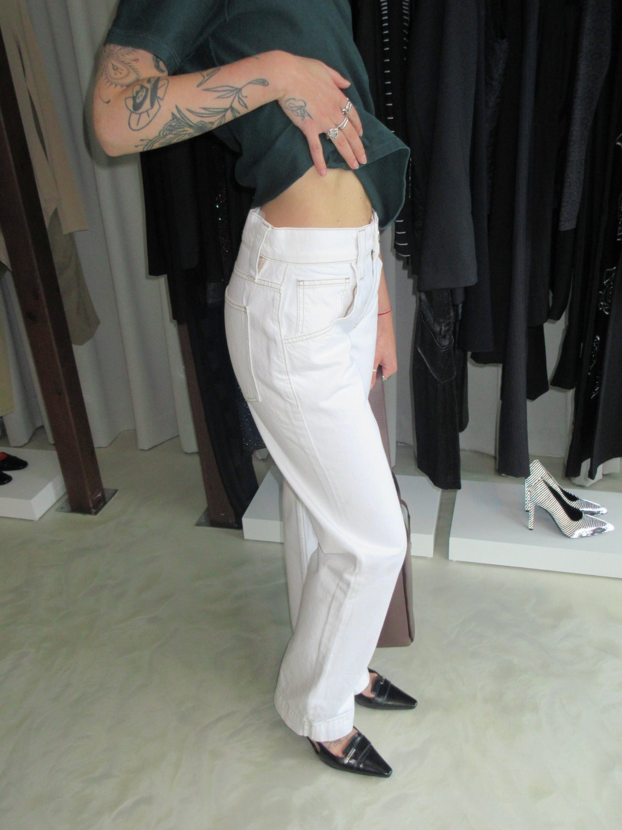 Frame Denim Le High Straight-Leg Jeans