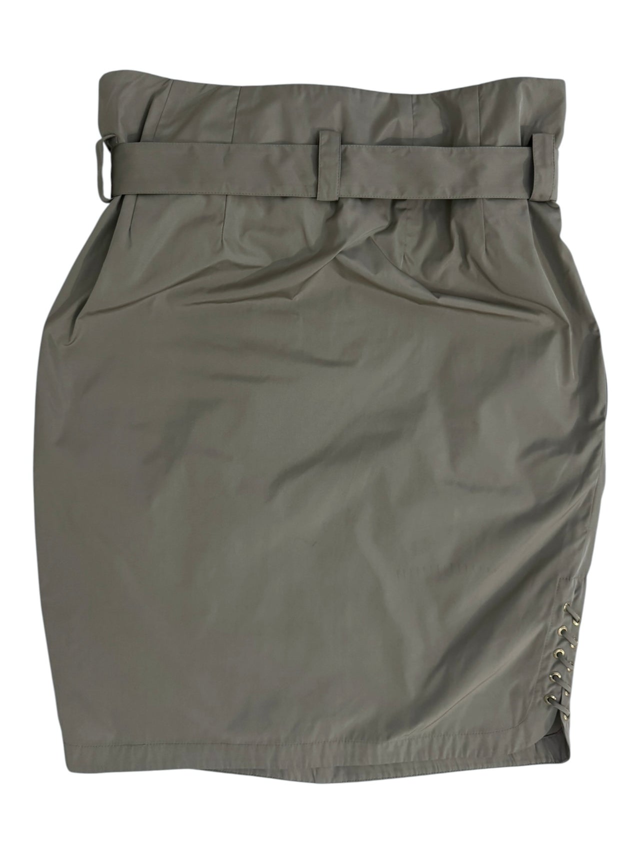 Roberto Cavalli Technical Paper-Bag Skirt