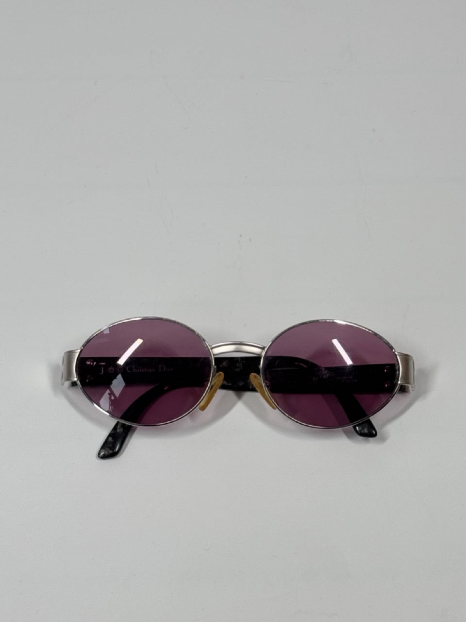 Christian Dior Lavender Oval Sunglasses