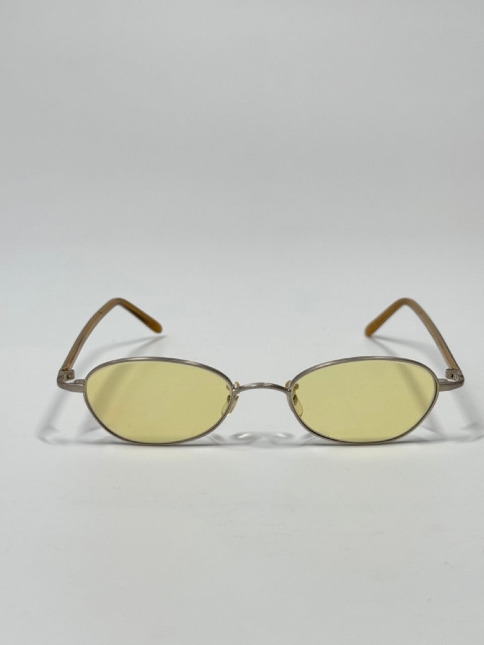 Vintage Paul Smith Oval Yellow-Tinted Sunglasses