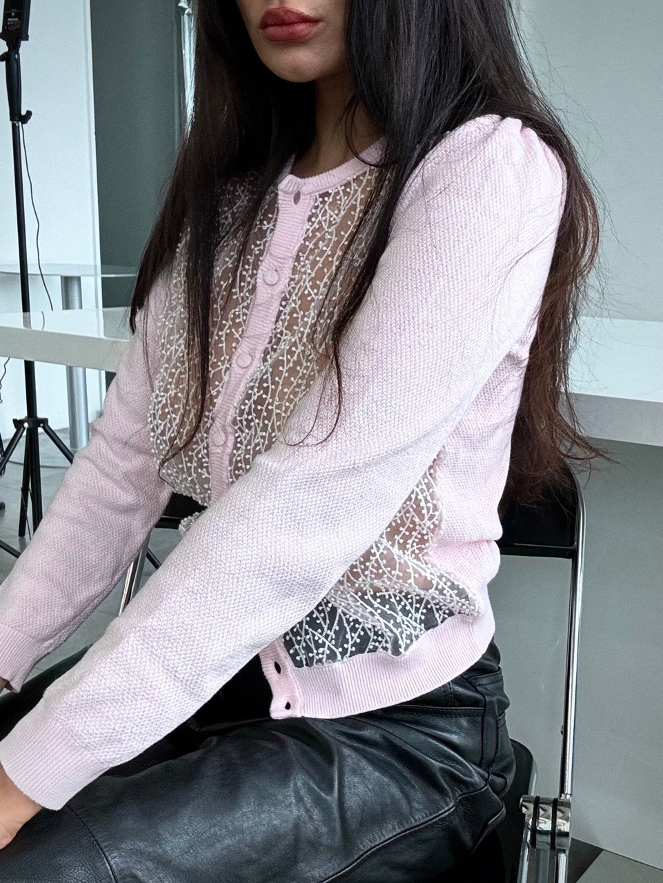 Blumarine Embelished Cardigan