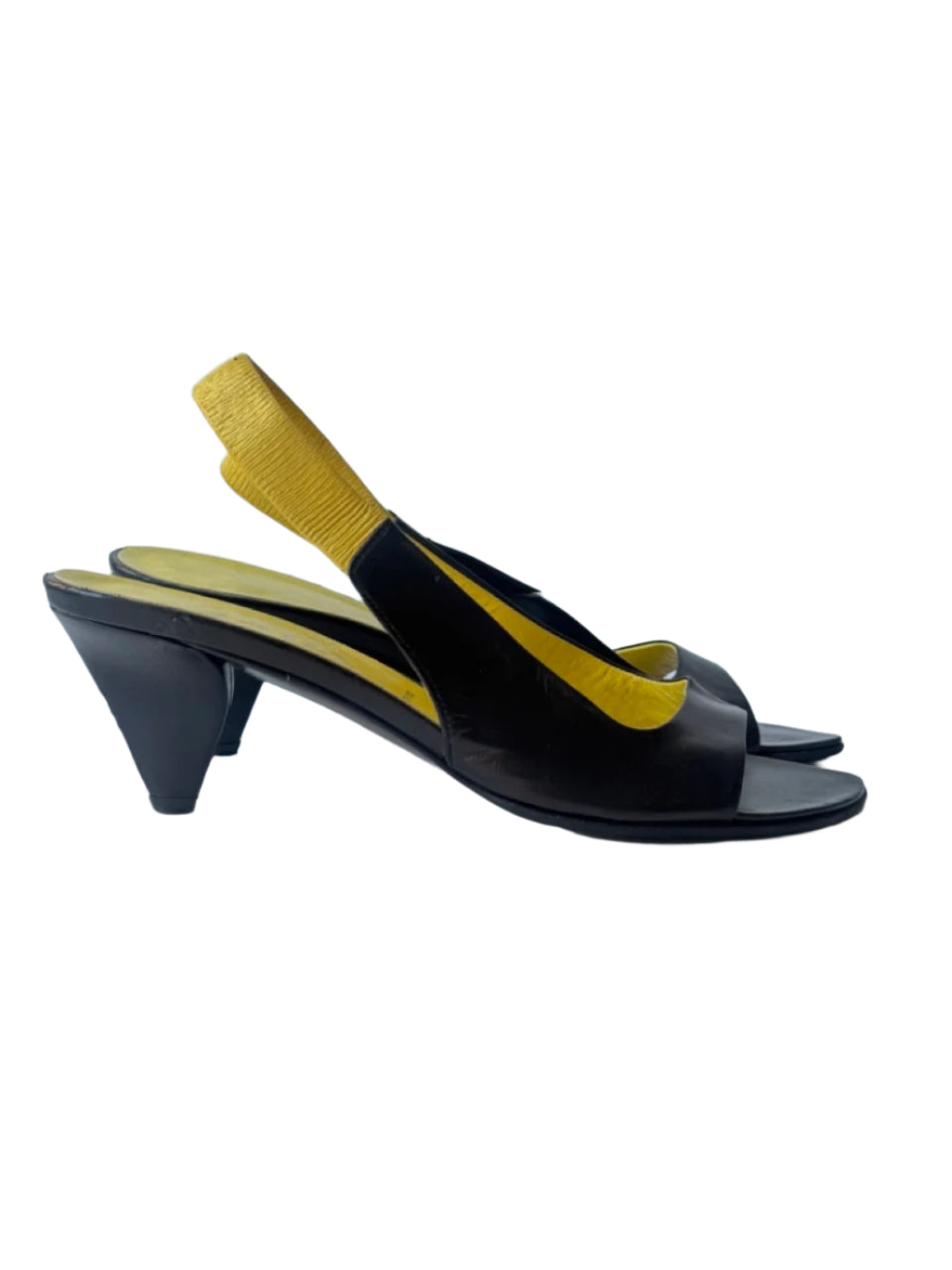 Prada Tapered Heel Slingbacks