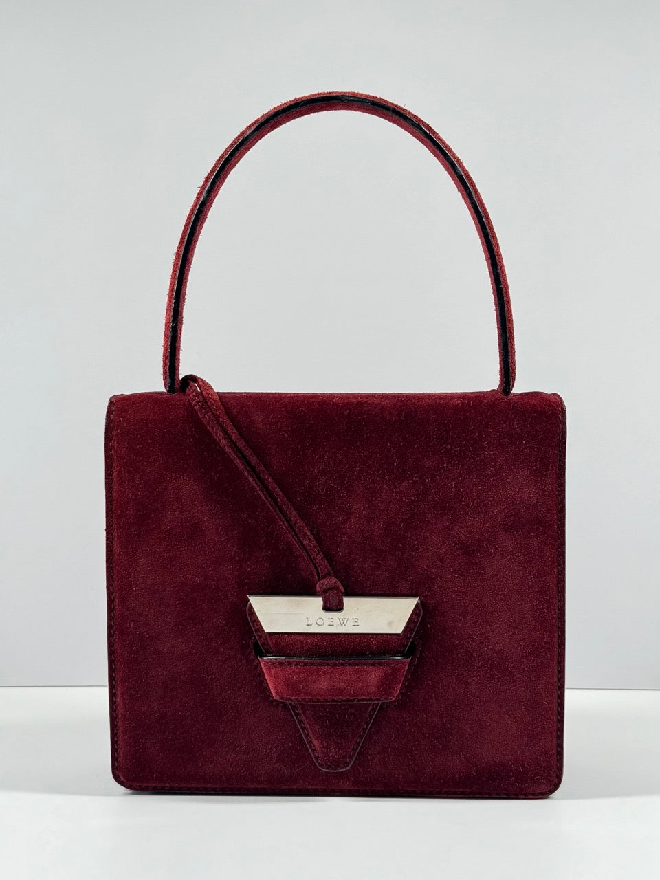 Loewe Suede Barcelona Two Way Bag