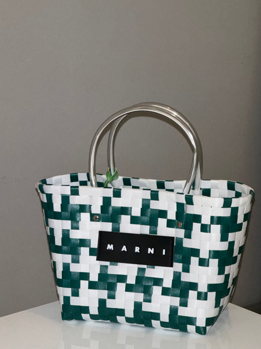 Marni Woven Market Bag