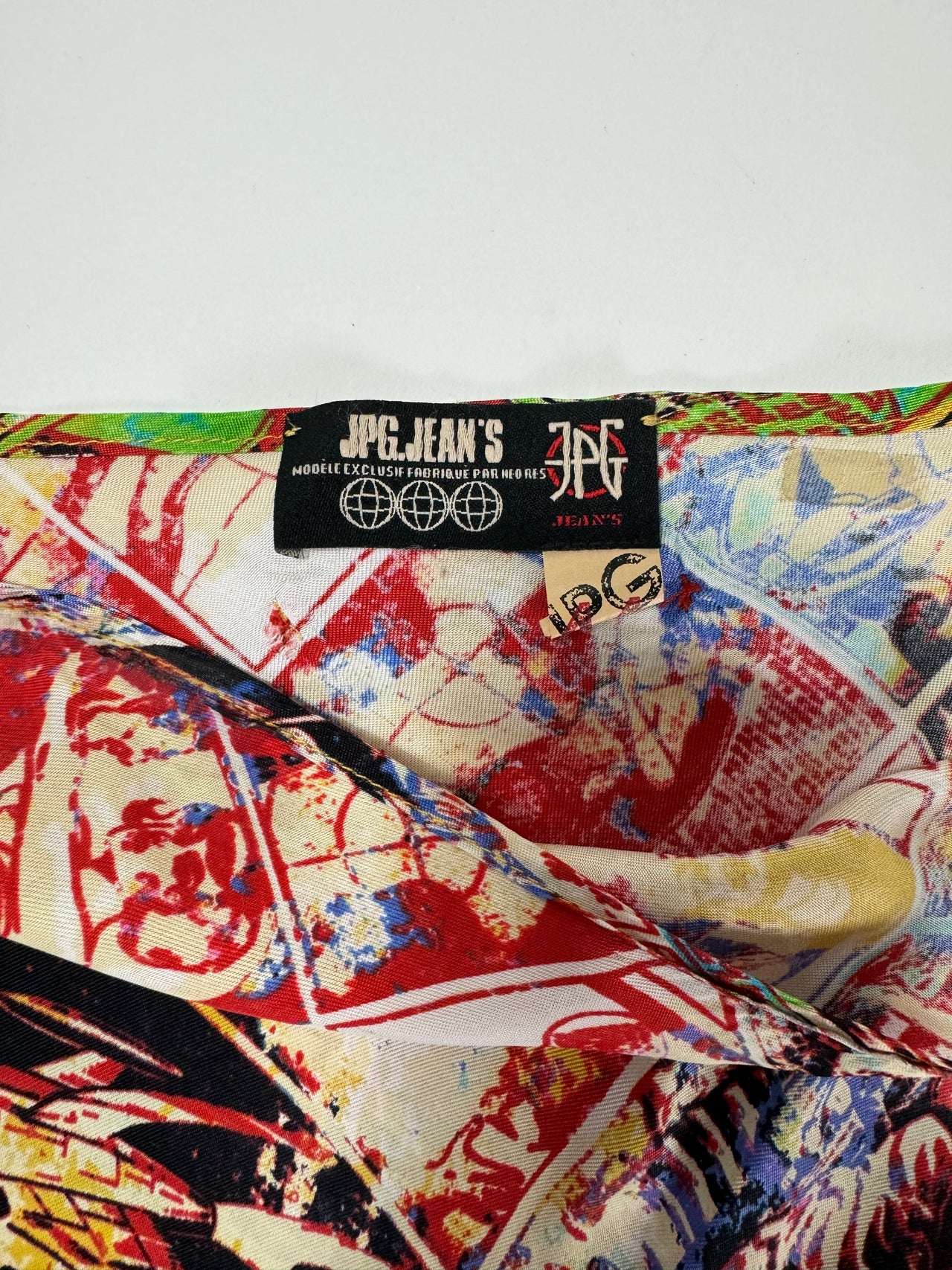 Jean Paul Gaultier 90s Pop Art Skirt