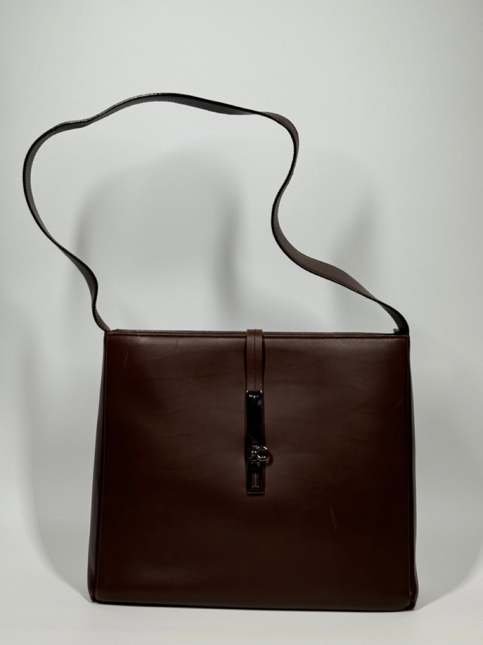 FERRAGAMO SINGLE STRAP LEATHER TOTE – LE DEPARTMENT display picture 1
