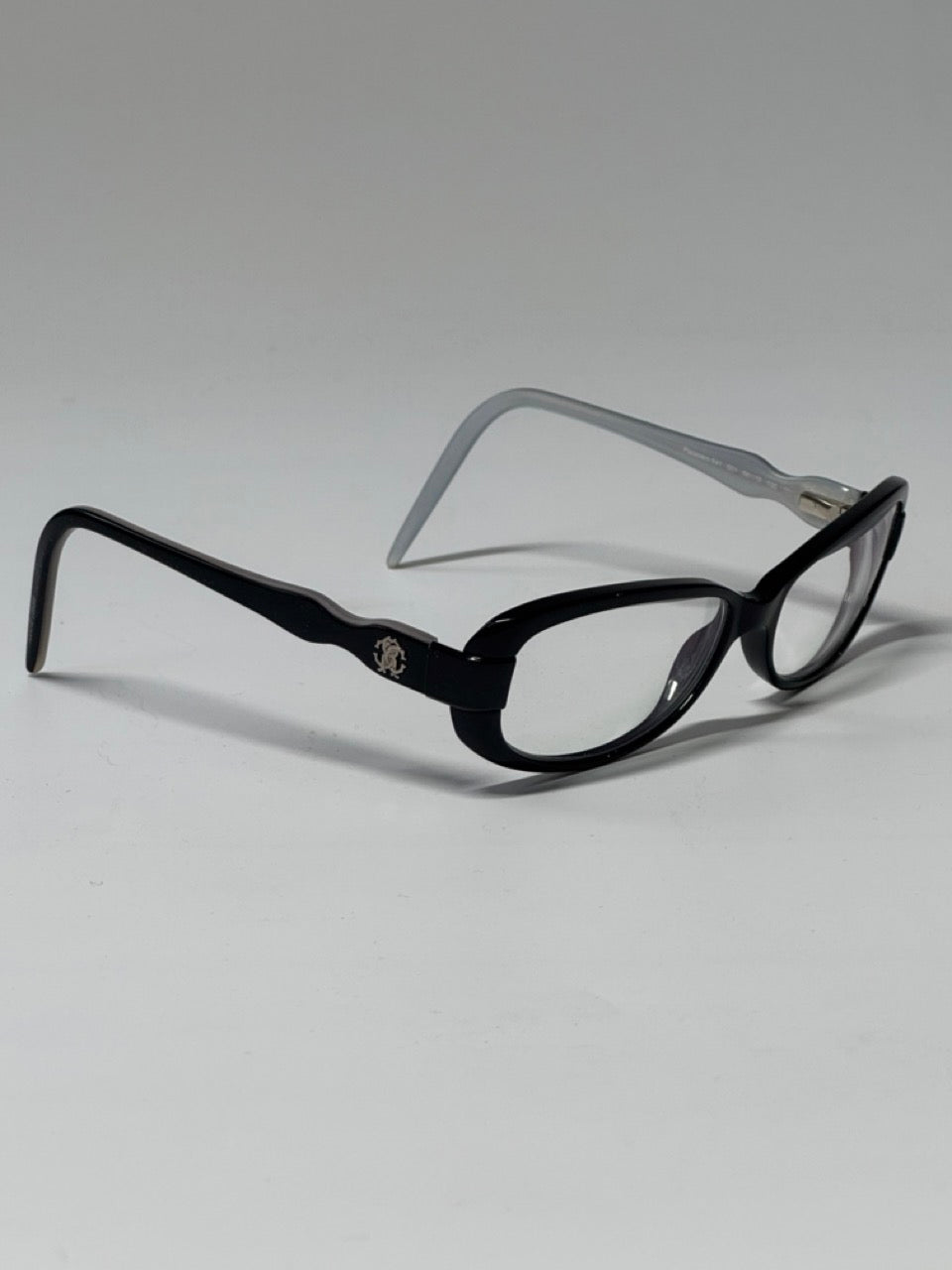 Roberto Cavalli Black Rectangular Optical Glasses