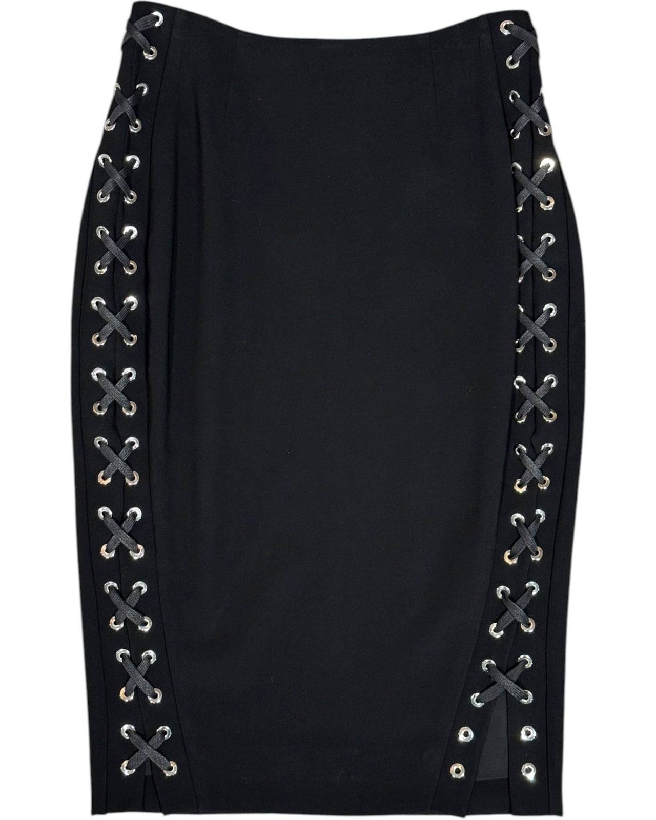 Altazurra Lace Up Pencil Skirt